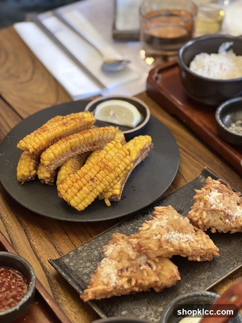 Corn and Fried Appetizers