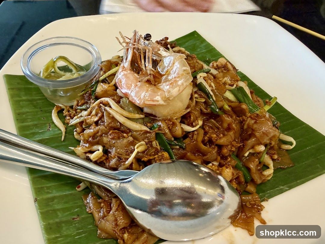Char Kway Teow with Prawns