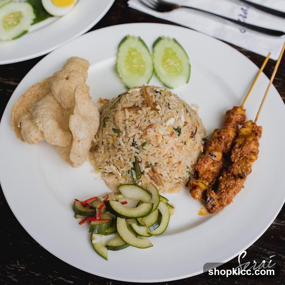Fried Rice with Satay