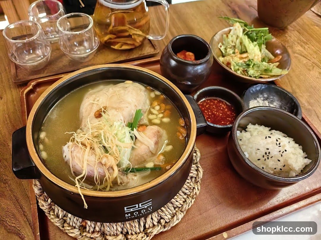 Samgyetang Meal