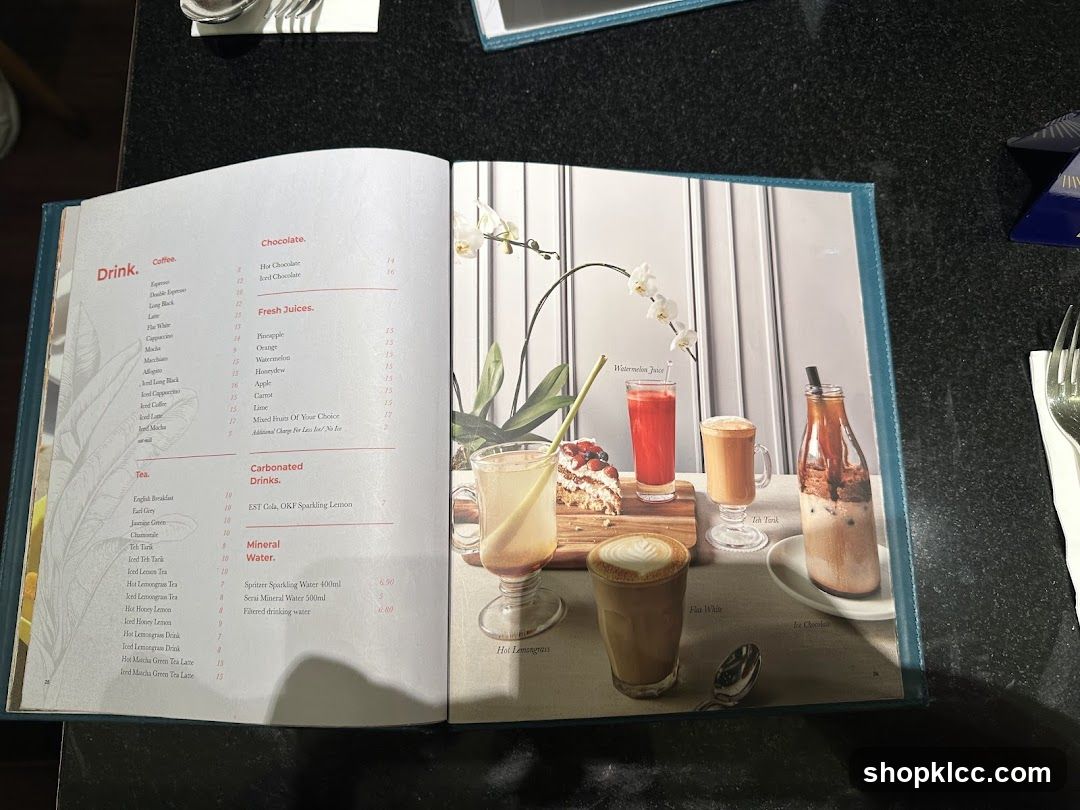 Drink Menu