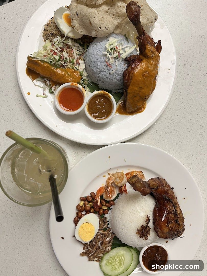 Nasi Lemak Dishes