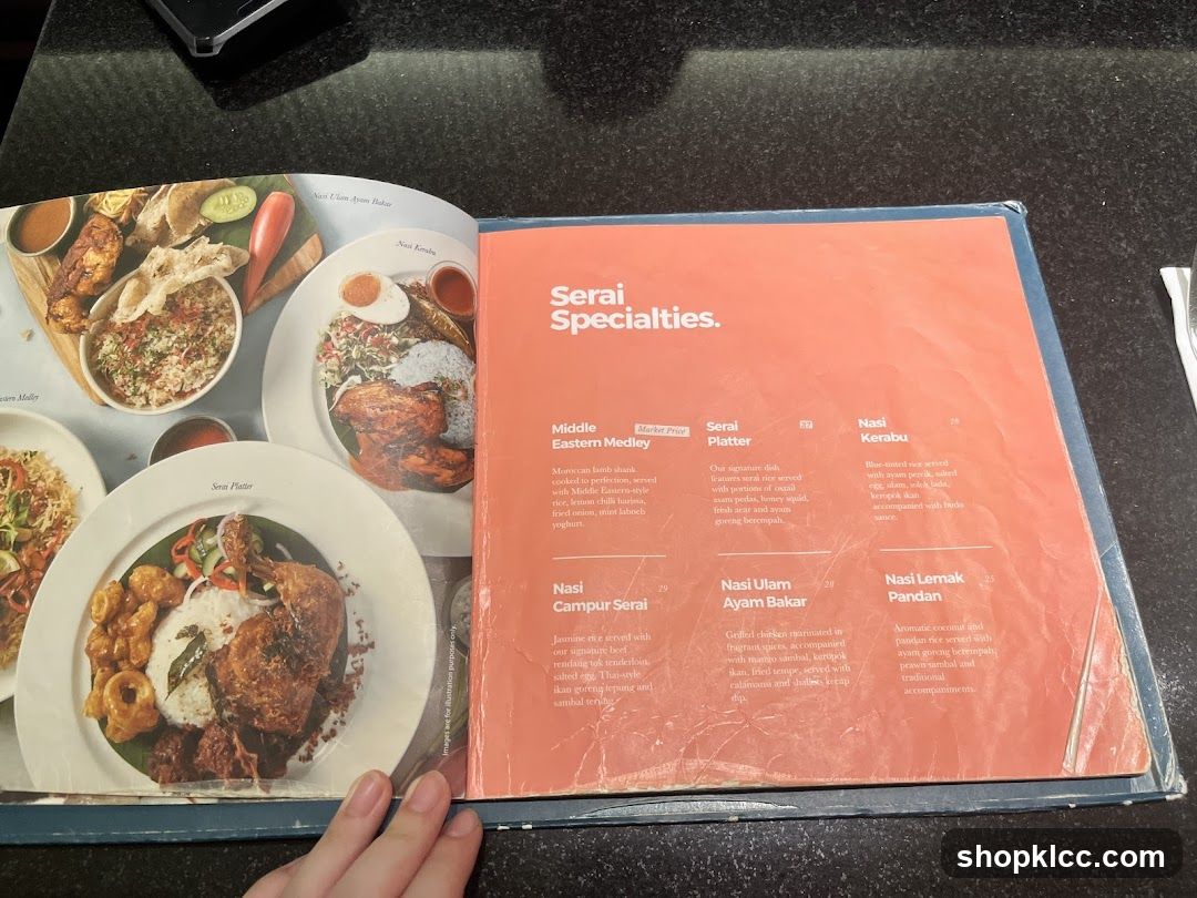 Serai Specialties.