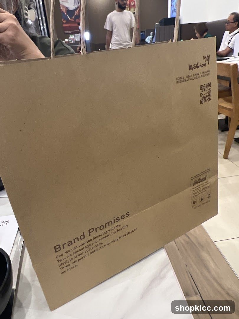 Kyochon Brand Promises Bag