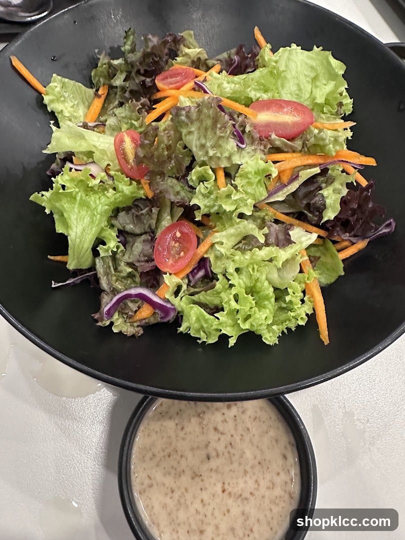 Salad with Dressing