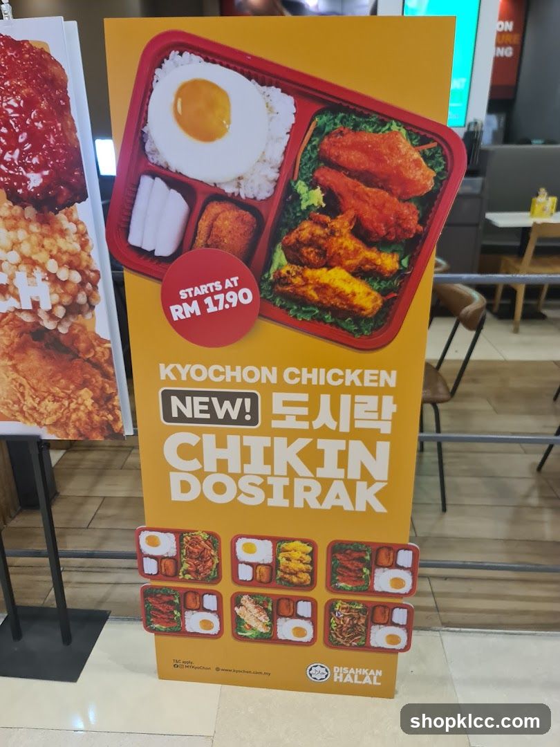 Kyochan Chicken Chikkin Dosirak Promotion