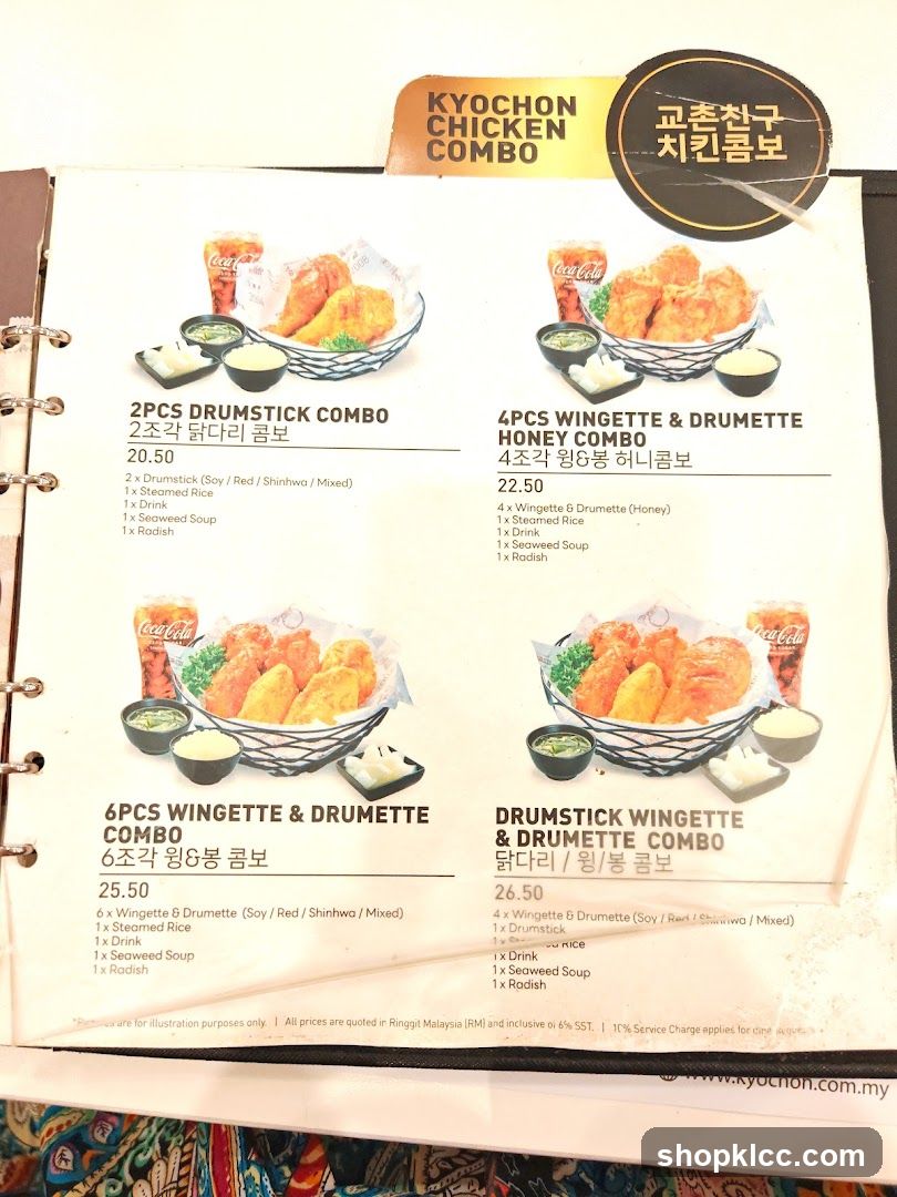 KyoChon Chicken Combo