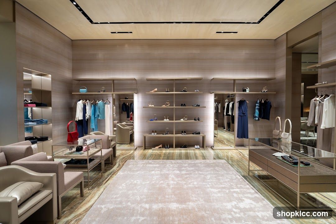Luxury Clothing Store Interior