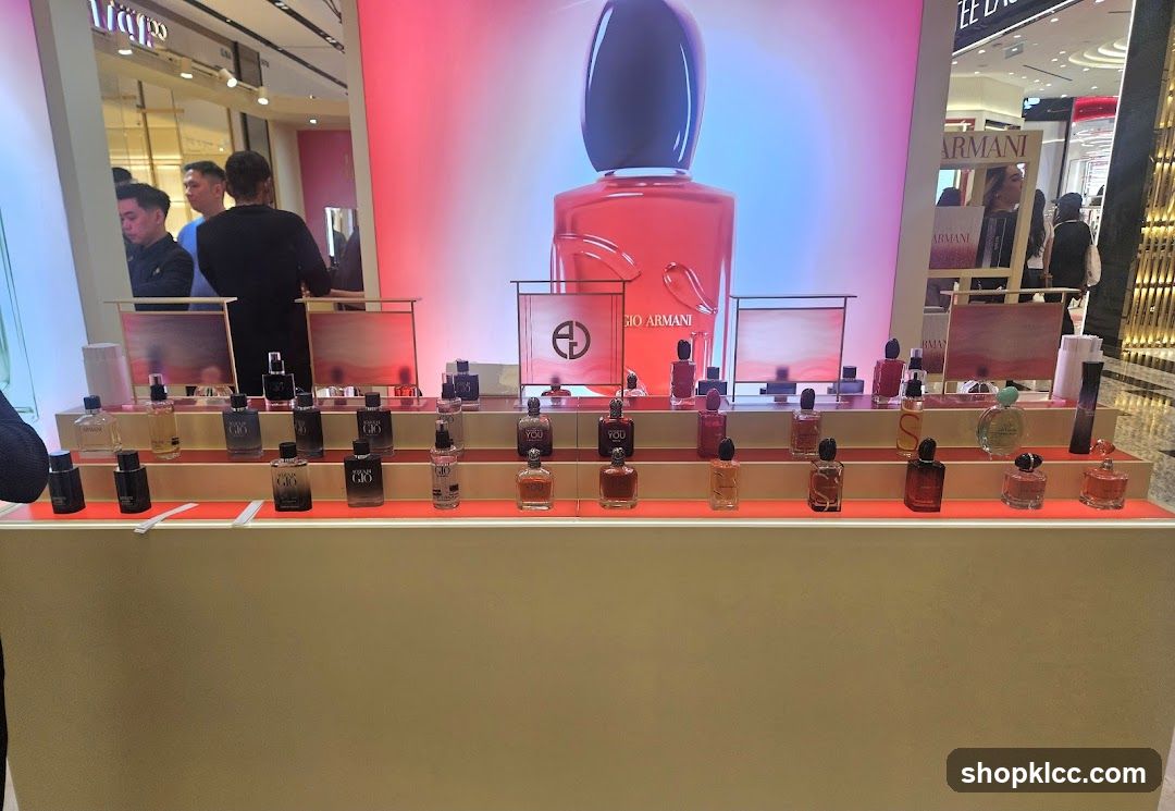 Giorgio Armani Fragrance Display