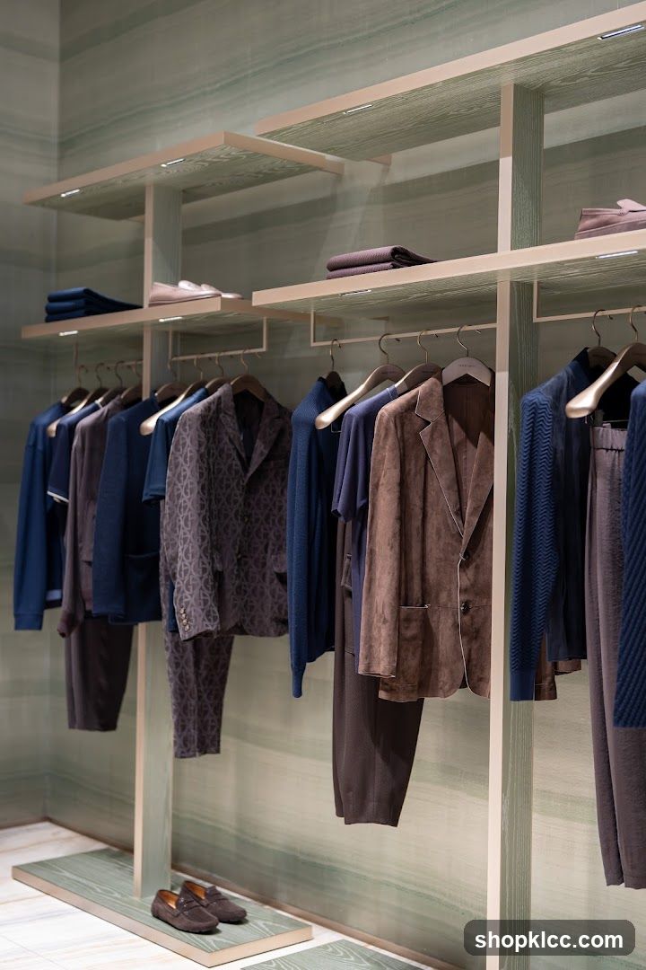 Men's Apparel Display