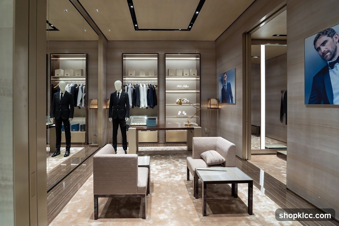 Luxury Menswear Store Interior