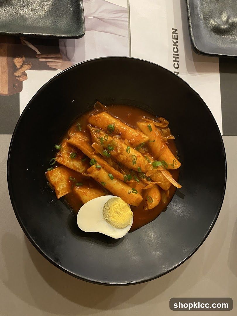 Tteokbokki with Egg