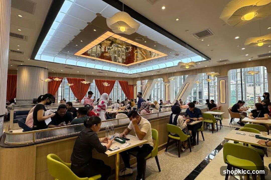 Busy Restaurant Interior