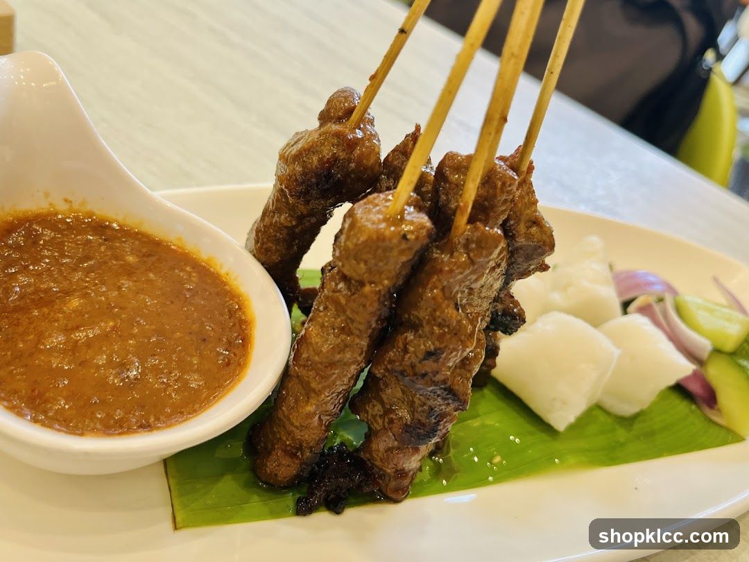 Satay Skewers with Peanut Sauce