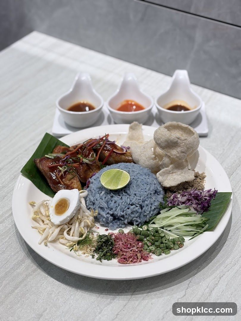Nasi Kerabu Platter