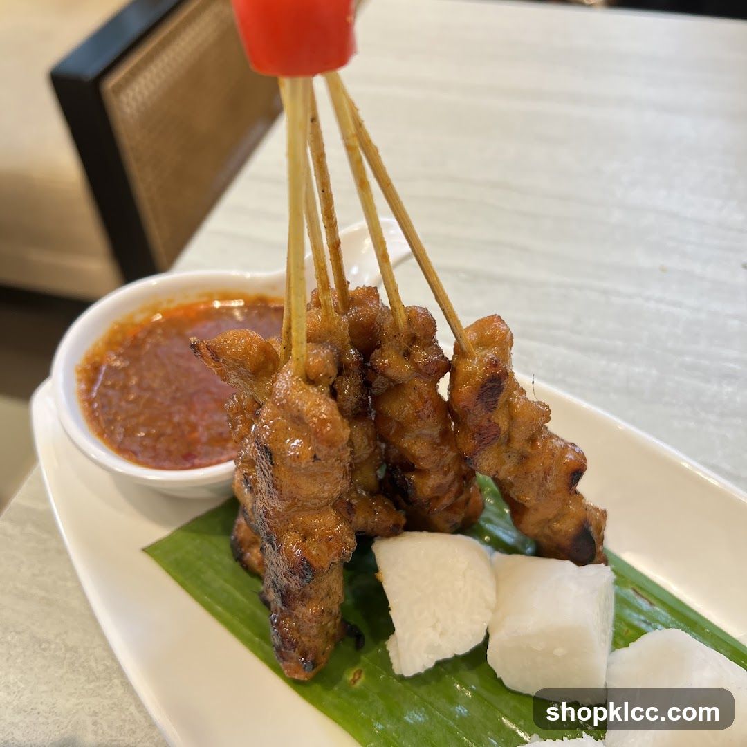 Chicken Satay with Peanut Sauce