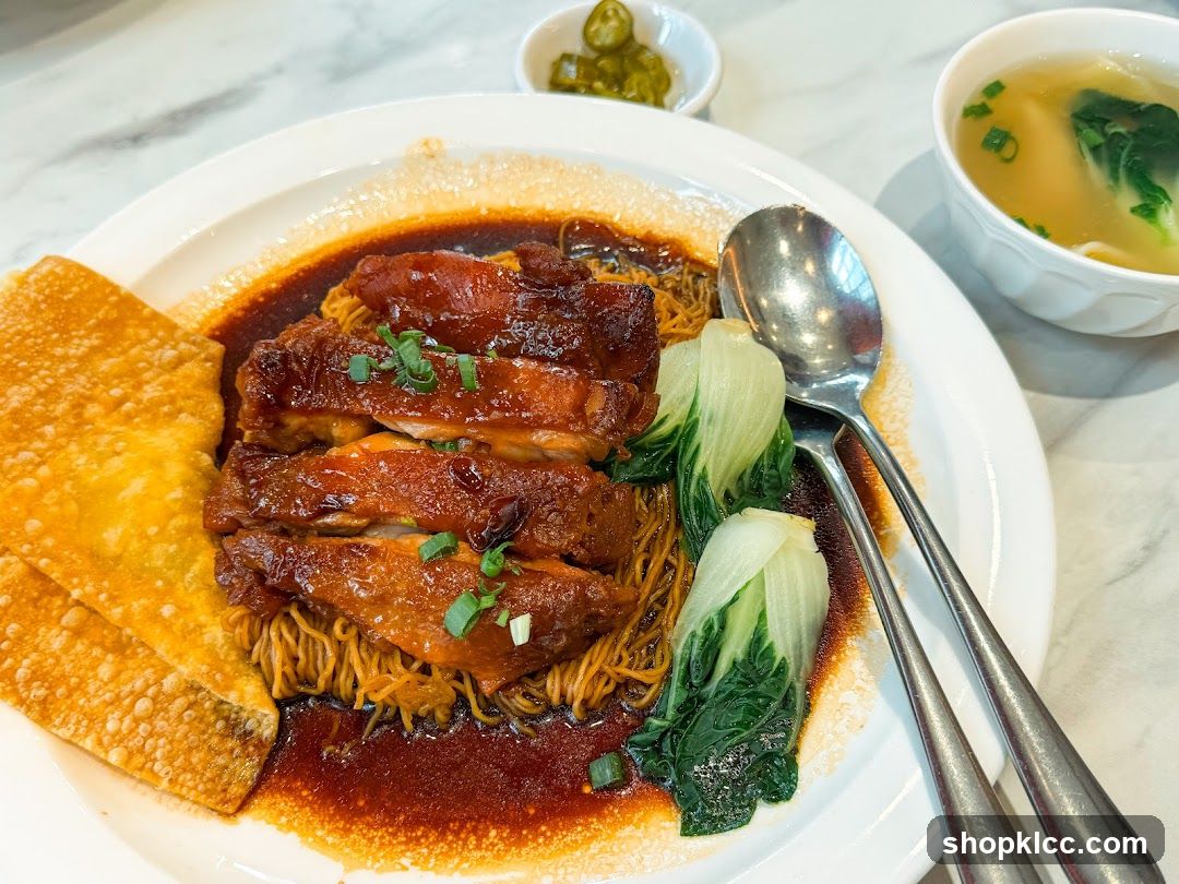 Roasted Chicken Noodles