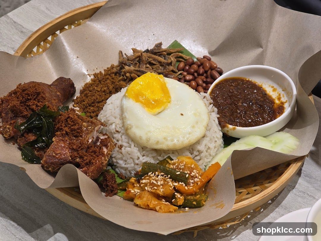 Nasi Lemak Platter