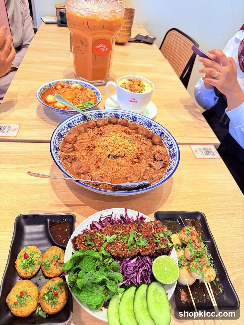 Thai Food Spread