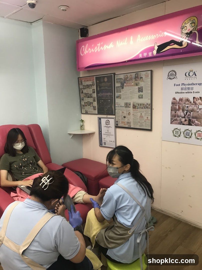 Nail Salon Interior