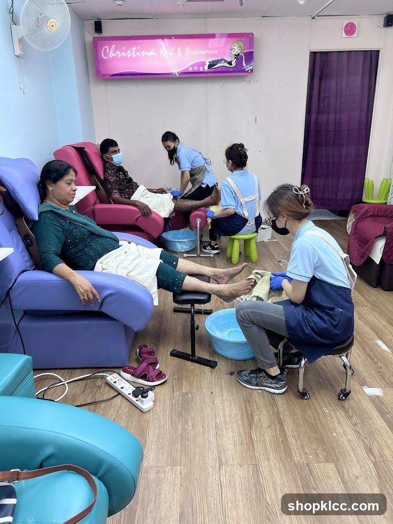 Nail Salon Interior