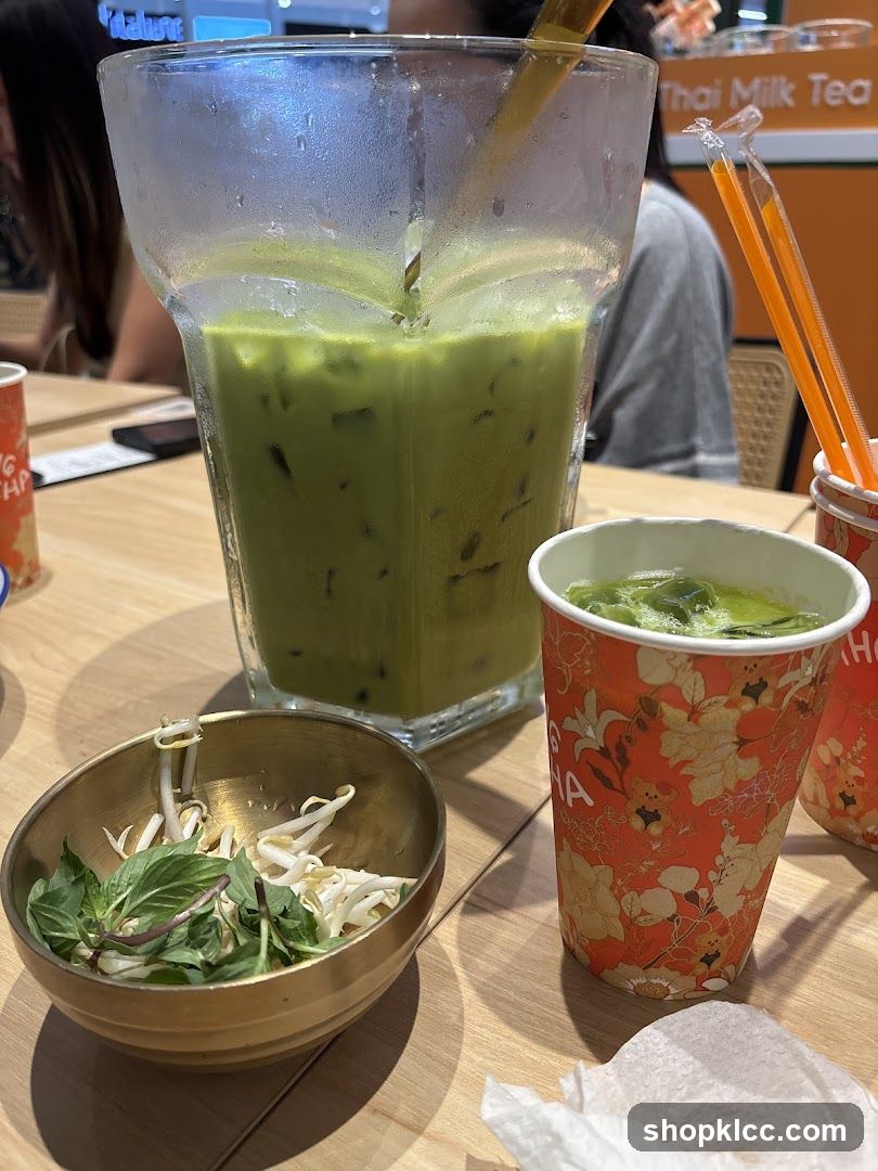 Thai Milk Tea and Accompaniments