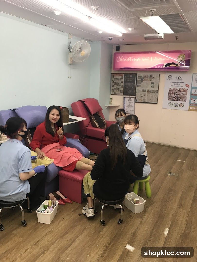 Nail Salon Interior