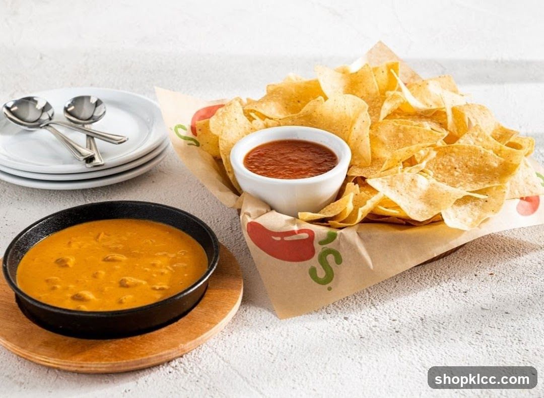 Chips and Queso Dip