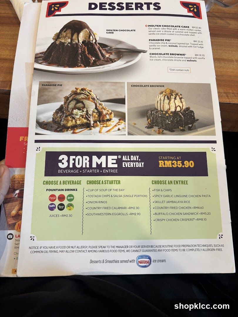 DESSERTS