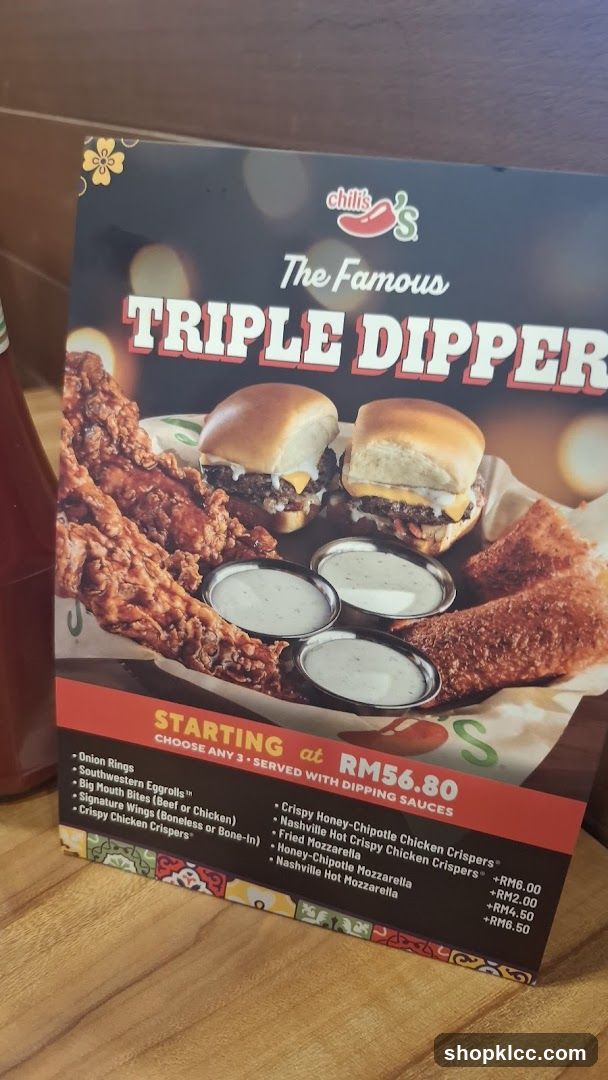 Chili's Triple Dipper