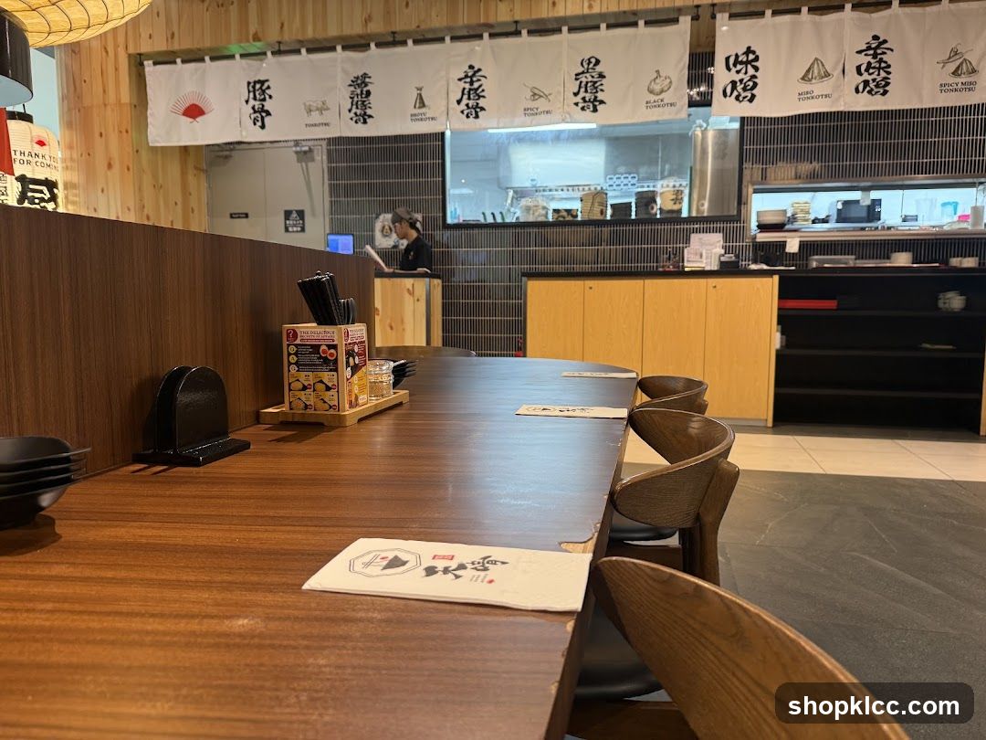 Restaurant Interior with Dining Tables