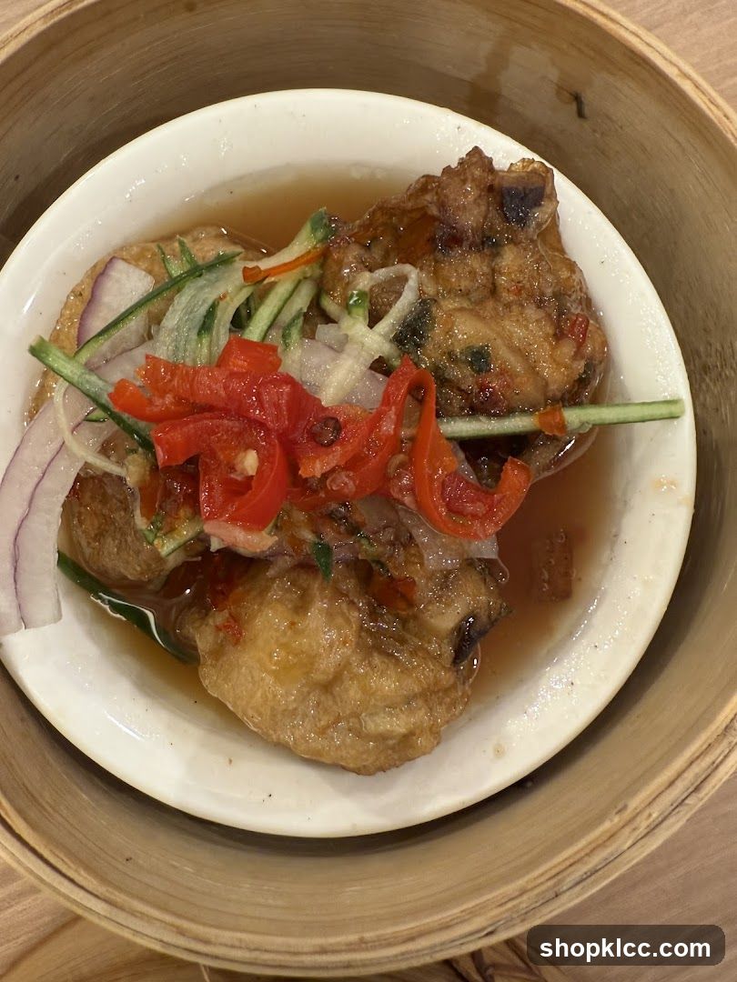 Steamed Dish with Toppings