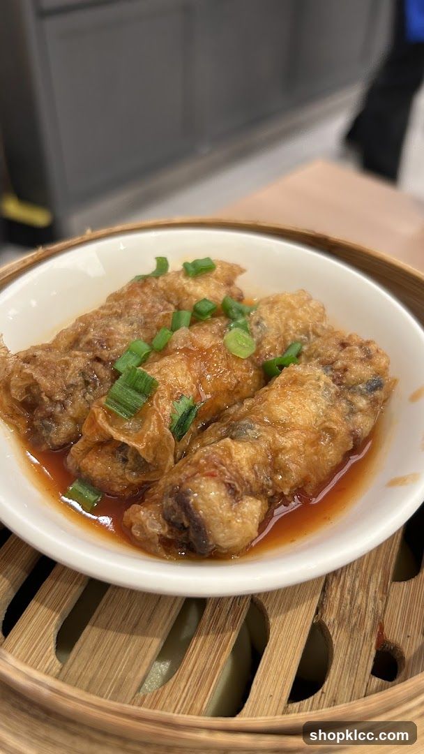 Fried Tofu Skin Rolls