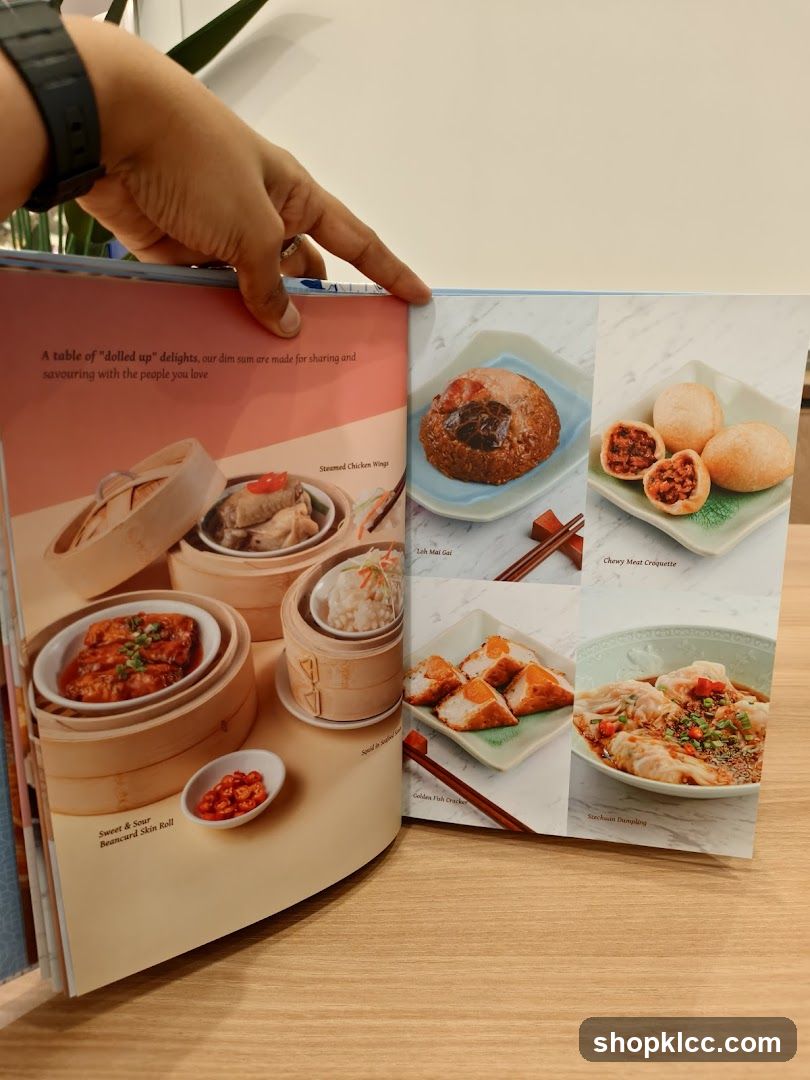 Dim Sum Menu