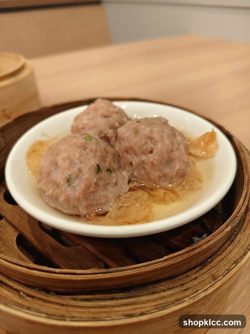 Steamed Meatballs
