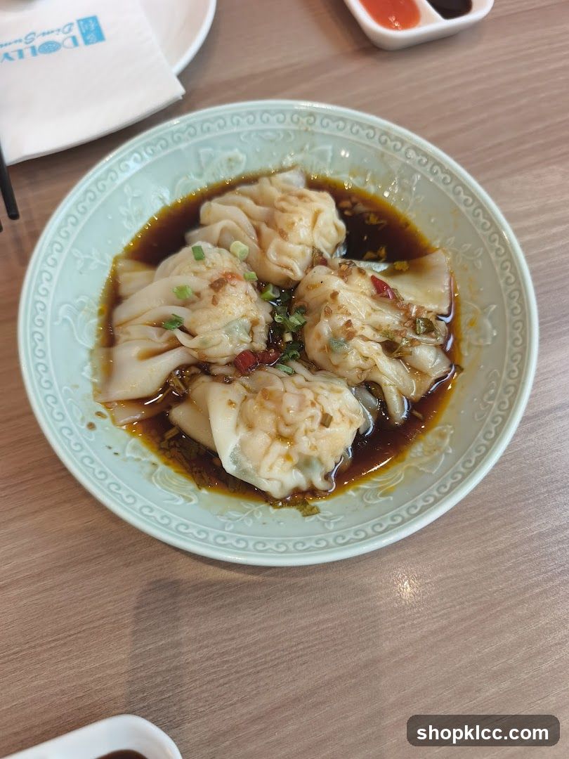 Sichuan Wontons