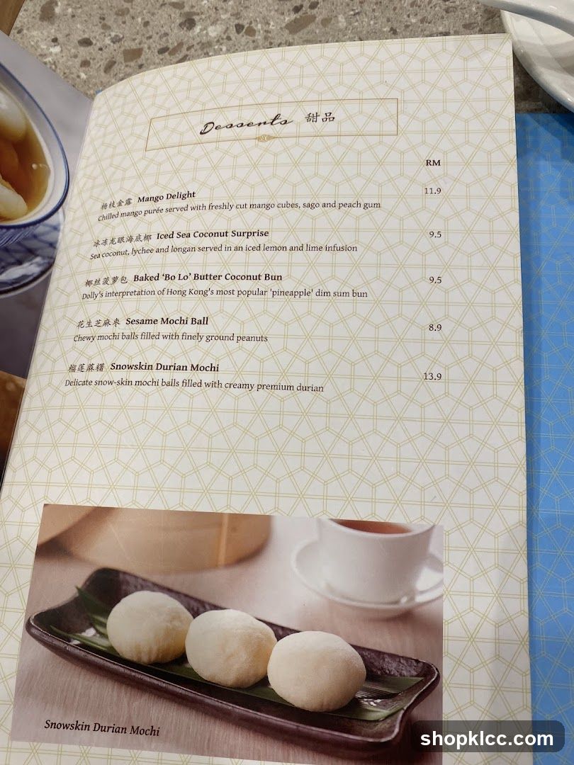 Desserts