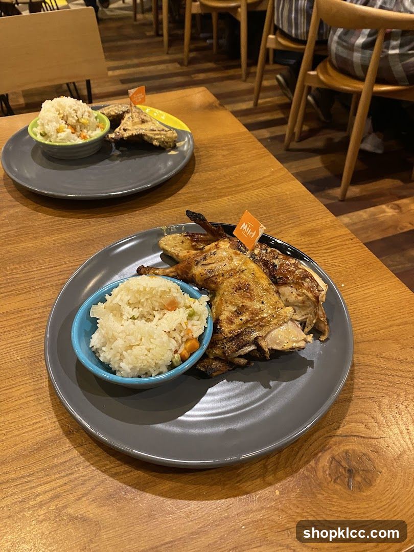 Grilled Chicken and Rice