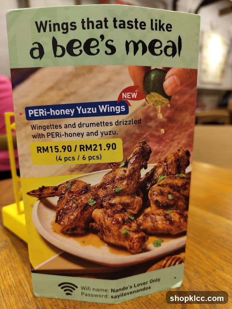 PERi-honey Yuzu Wings