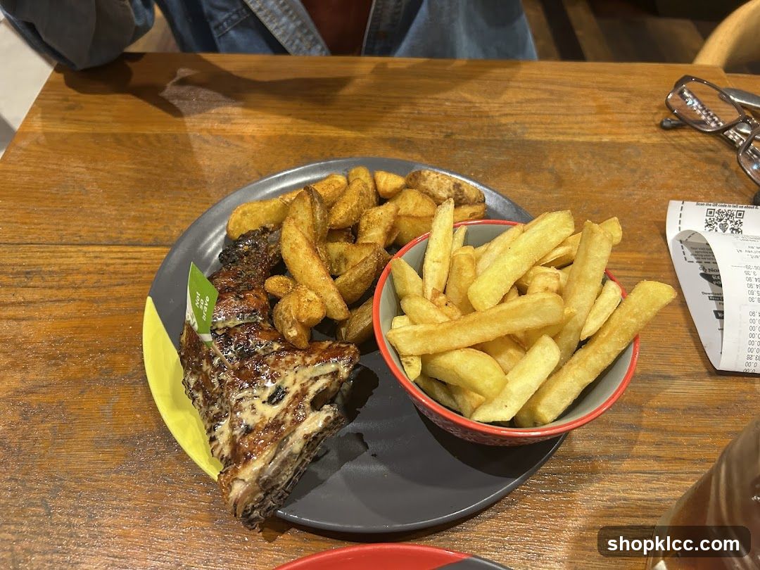 Ribs and Fries