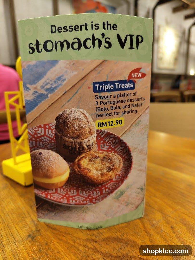 Dessert Promotion