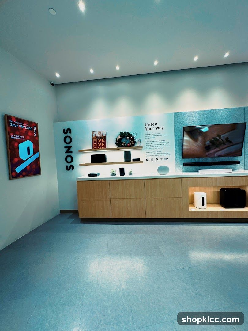 Sonos Store Display