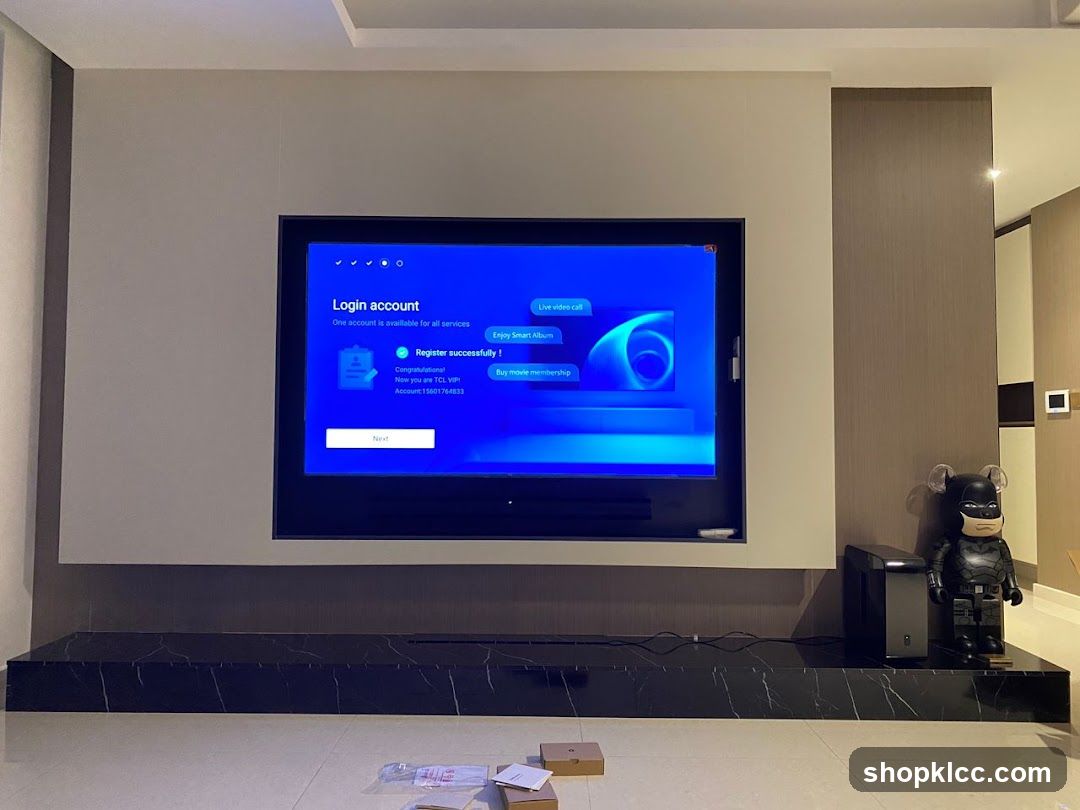 Television Screen Display