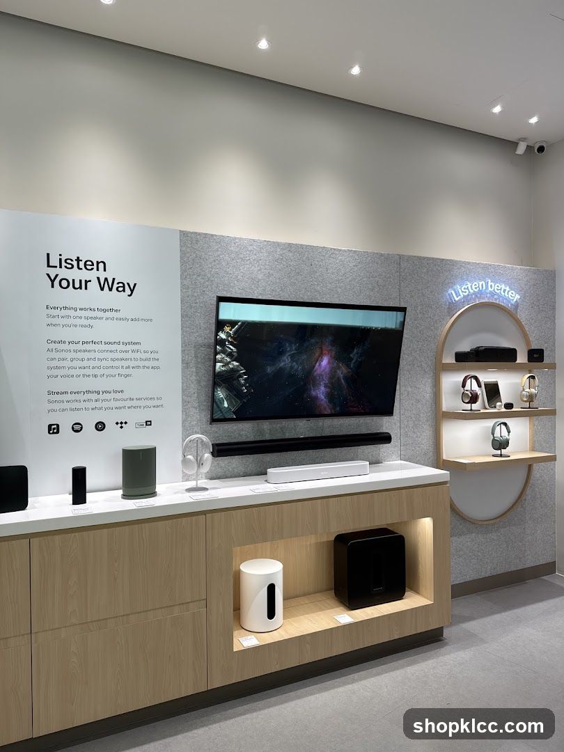 Sonos Sound System Display