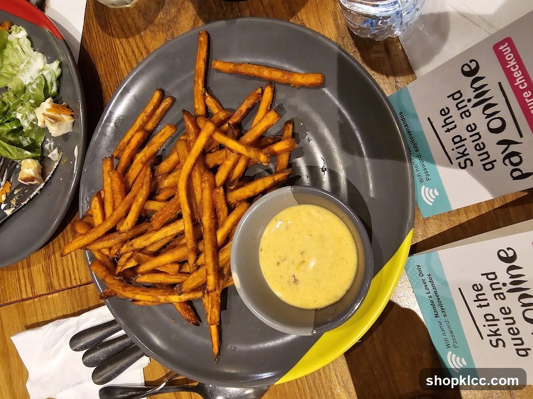 Sweet Potato Fries with Dip