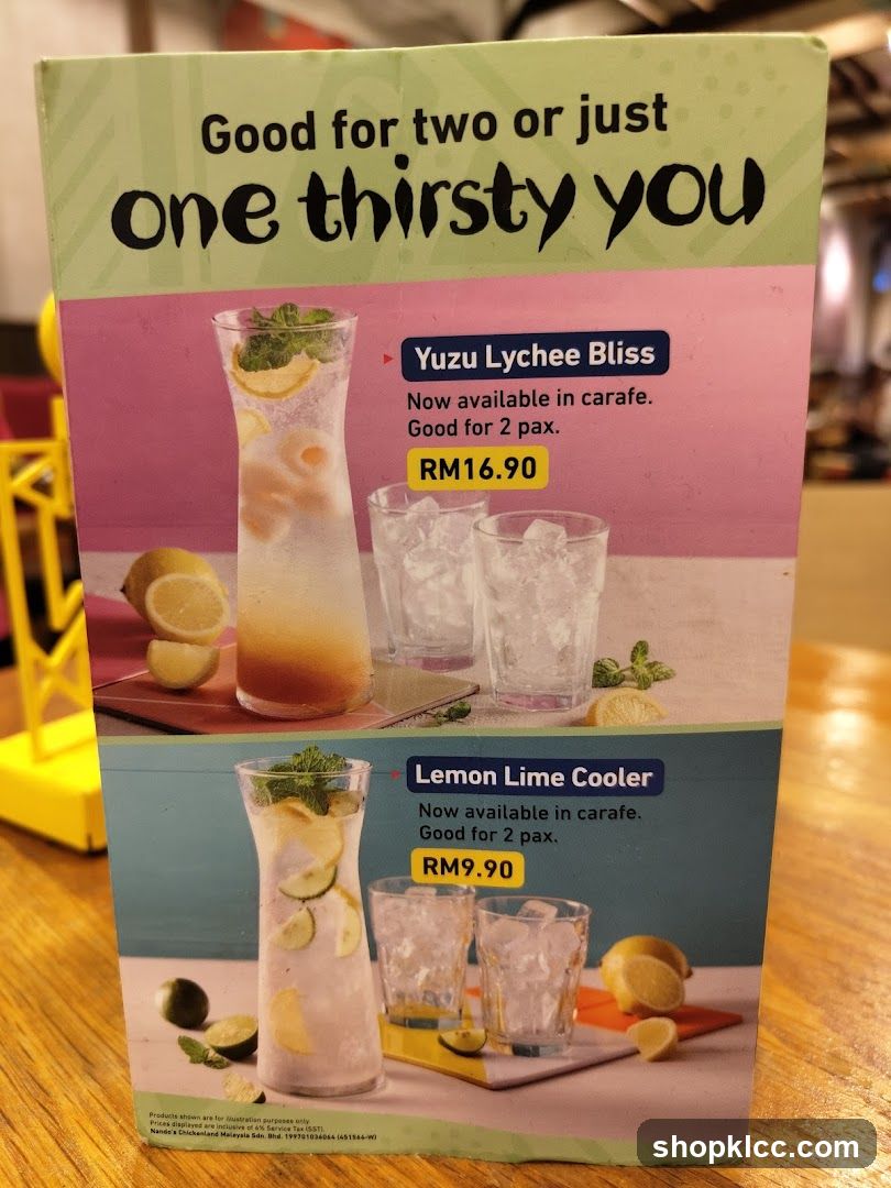 Beverage Menu