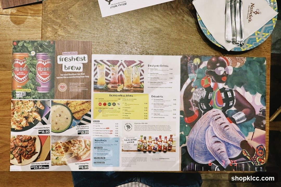 Nando's Menu