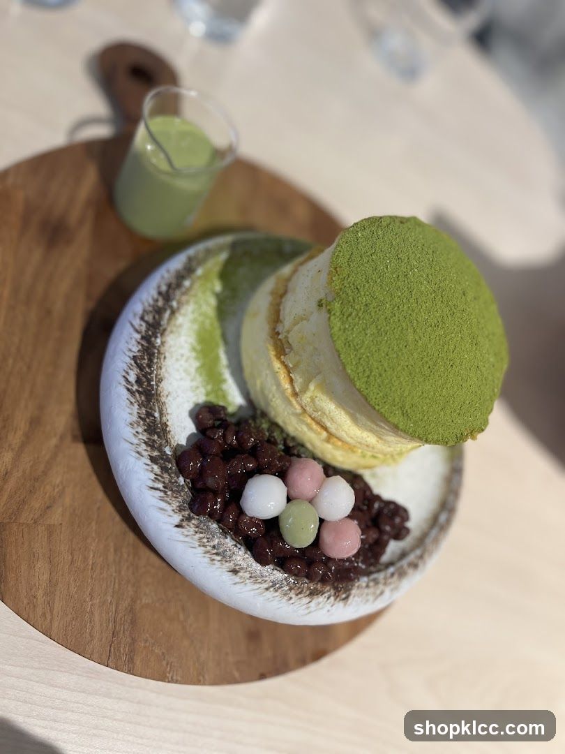 Matcha Soufflé Pancakes