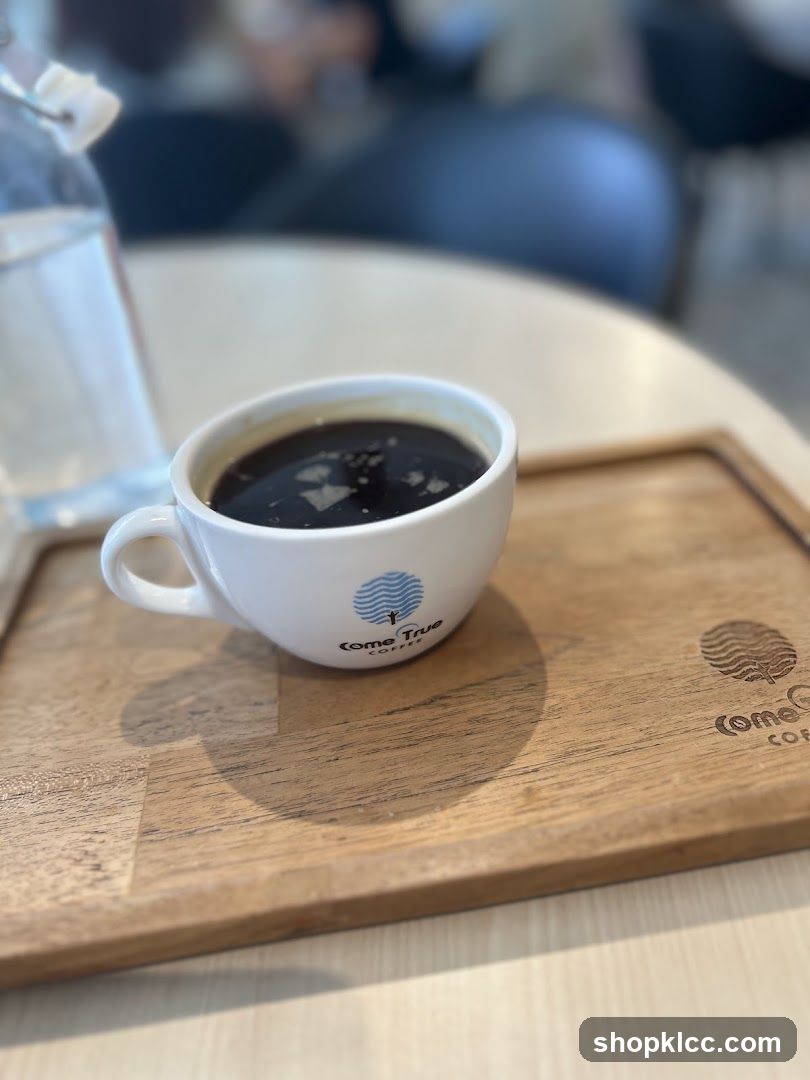 Coffee Cup on Wooden Tray