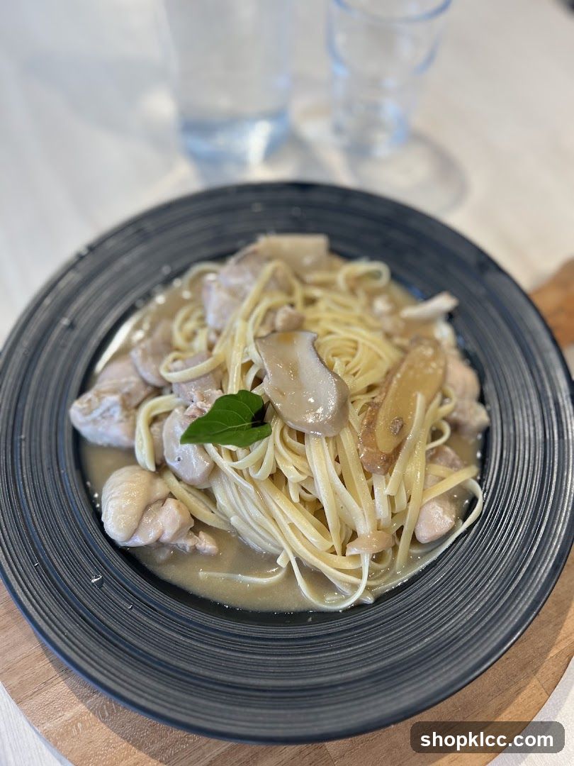 Chicken and Mushroom Pasta